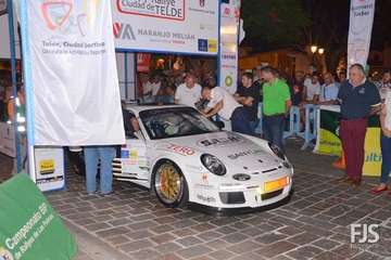San Juan, escenario de la protocolaria ceremonia de salida del Rallye de Telde (Foto Francisco Javier Santana)